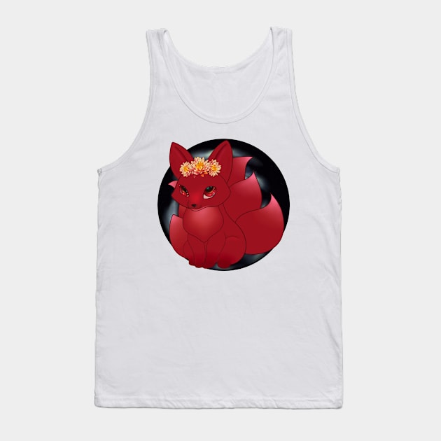 July birthmonth Kitsune Tank Top by Feisty Designs 